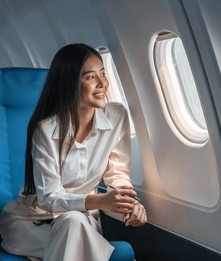 flight attendant explains random airplane rules open window shades