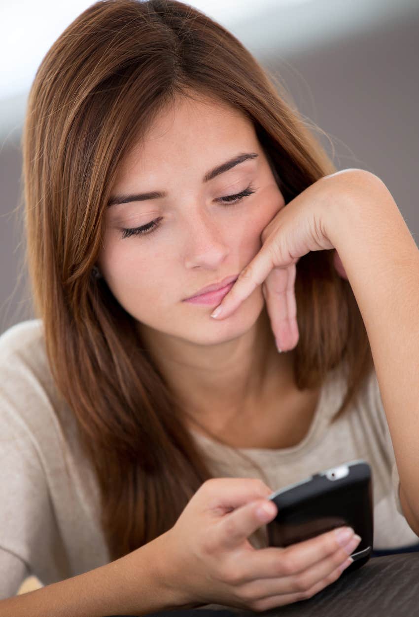 woman showing behaviors people reliant convenience