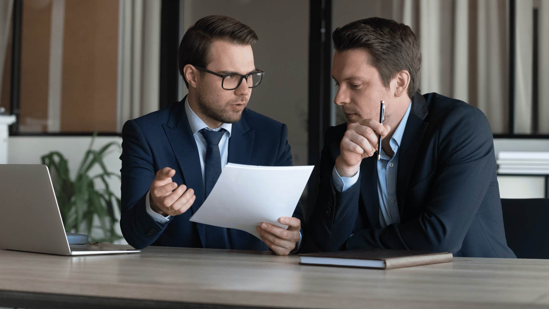 smart man listening to opposing viewpoints