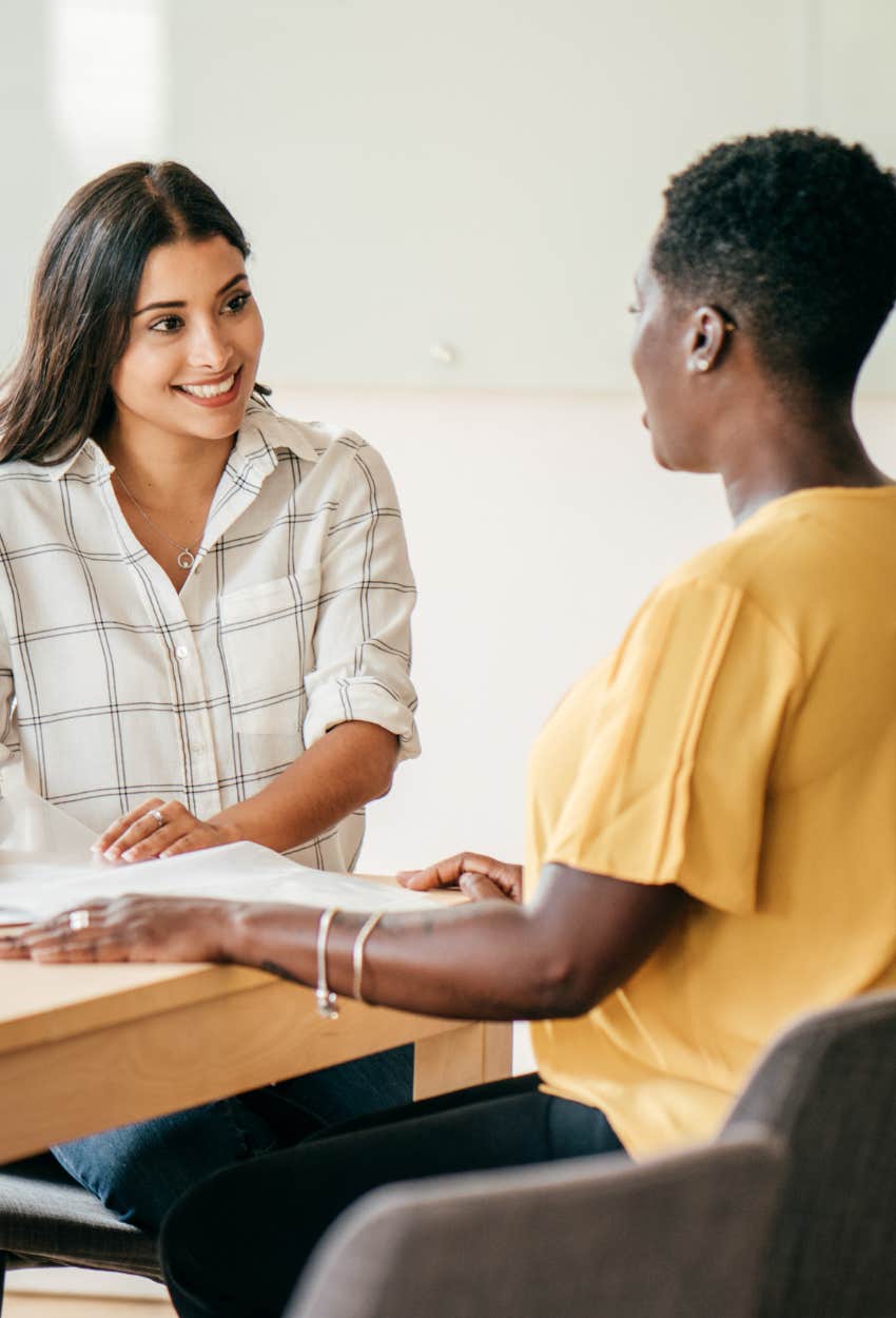 job candidate walks out interview question