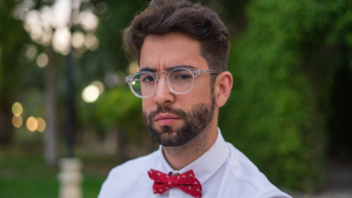 Man sad that he was cut from his sister's wedding party