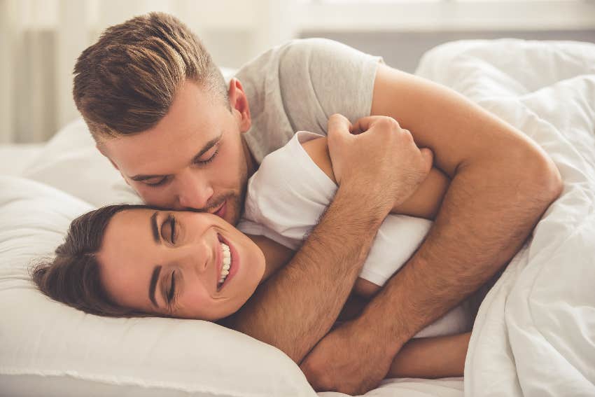 Married Couples Who Stay Madly In Love Cuddle In This Position, According To Research