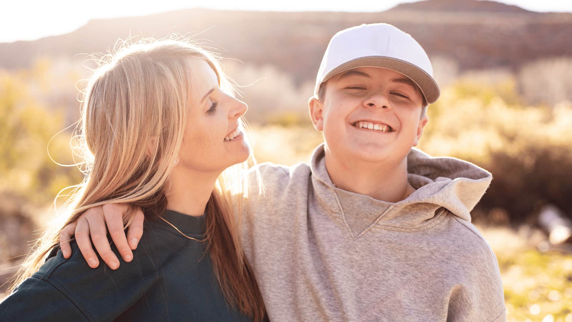 woman who believes children make her marriage stronger with her son