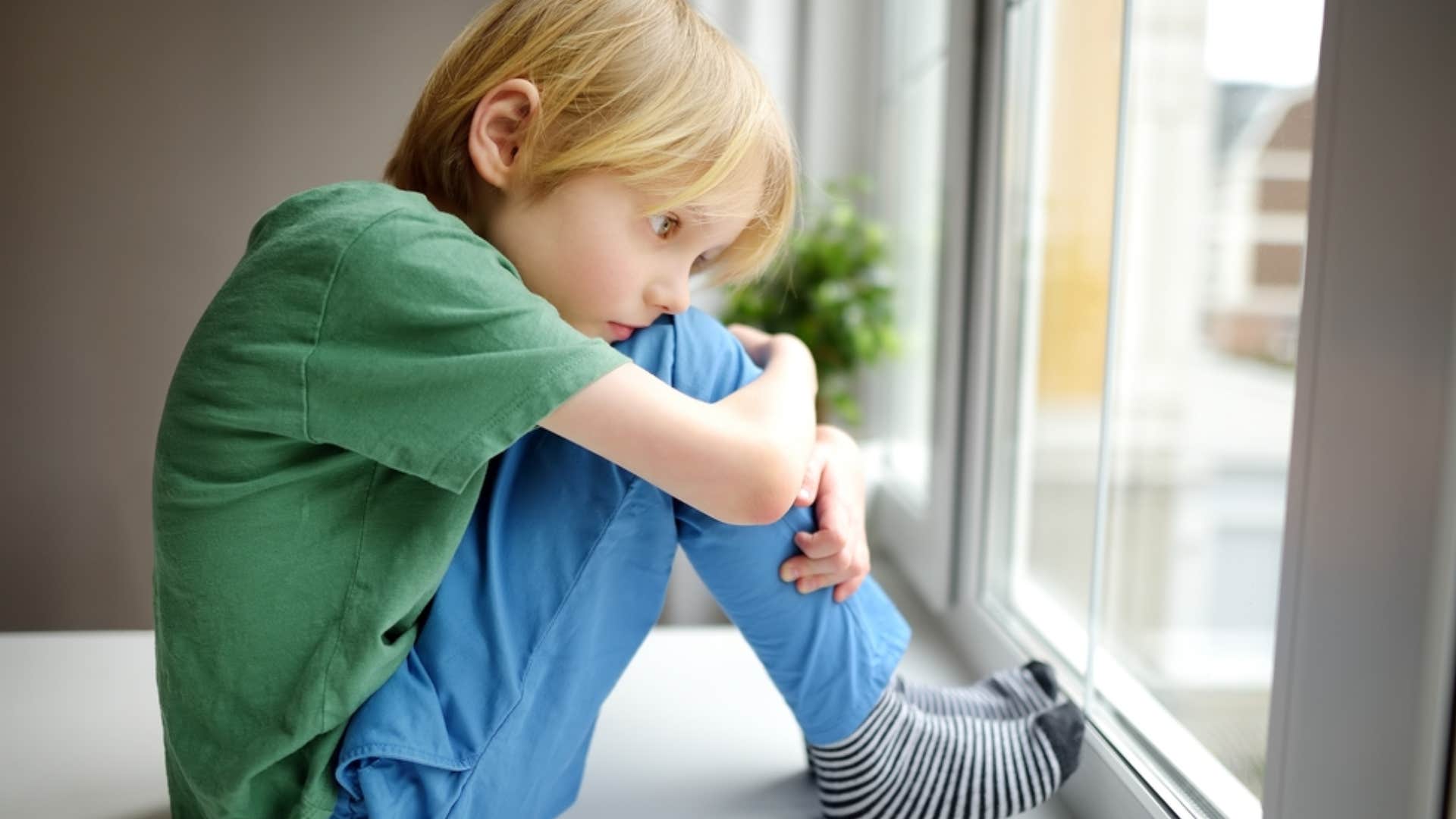 lonely boy not receiving emotional support from parents