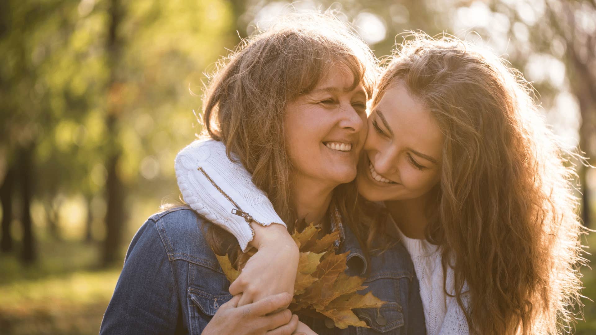 mother accepting daughter as fully grown mature adult