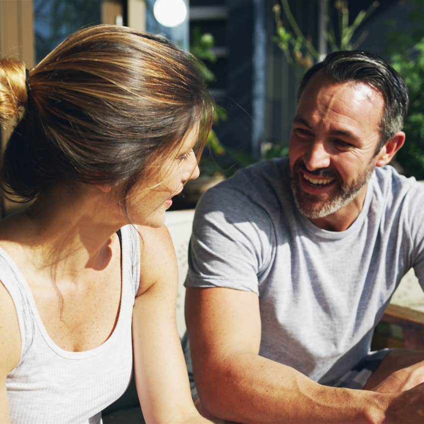 couple using passive communication skills to connect