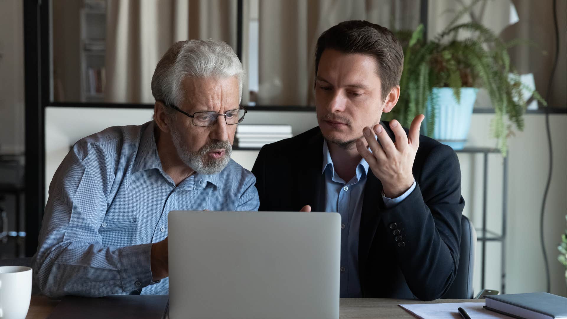 Boss tells his employee that it’s time to shift his way of thinking