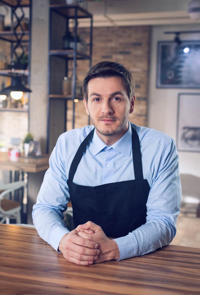 Waiter who got written after a table walked out on their bill