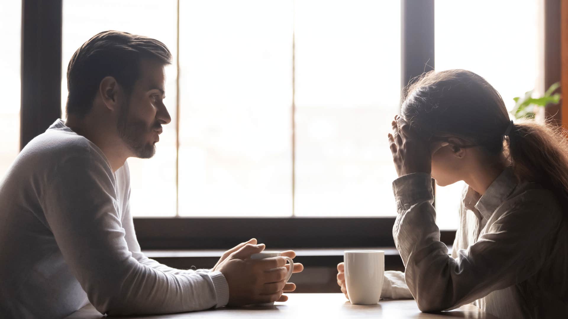 couple on bad date