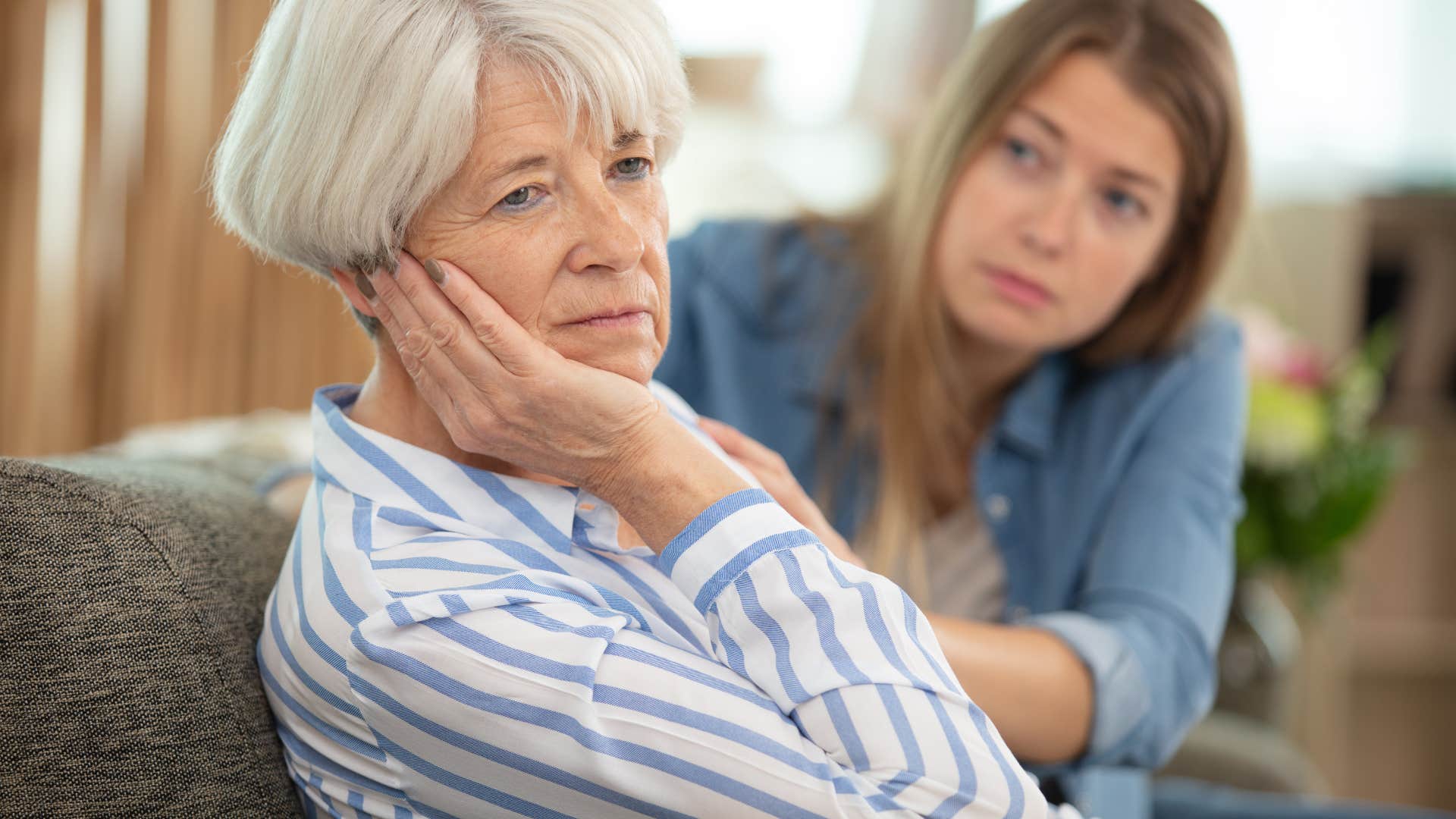 narcissistic mom views her son's partner as a rival