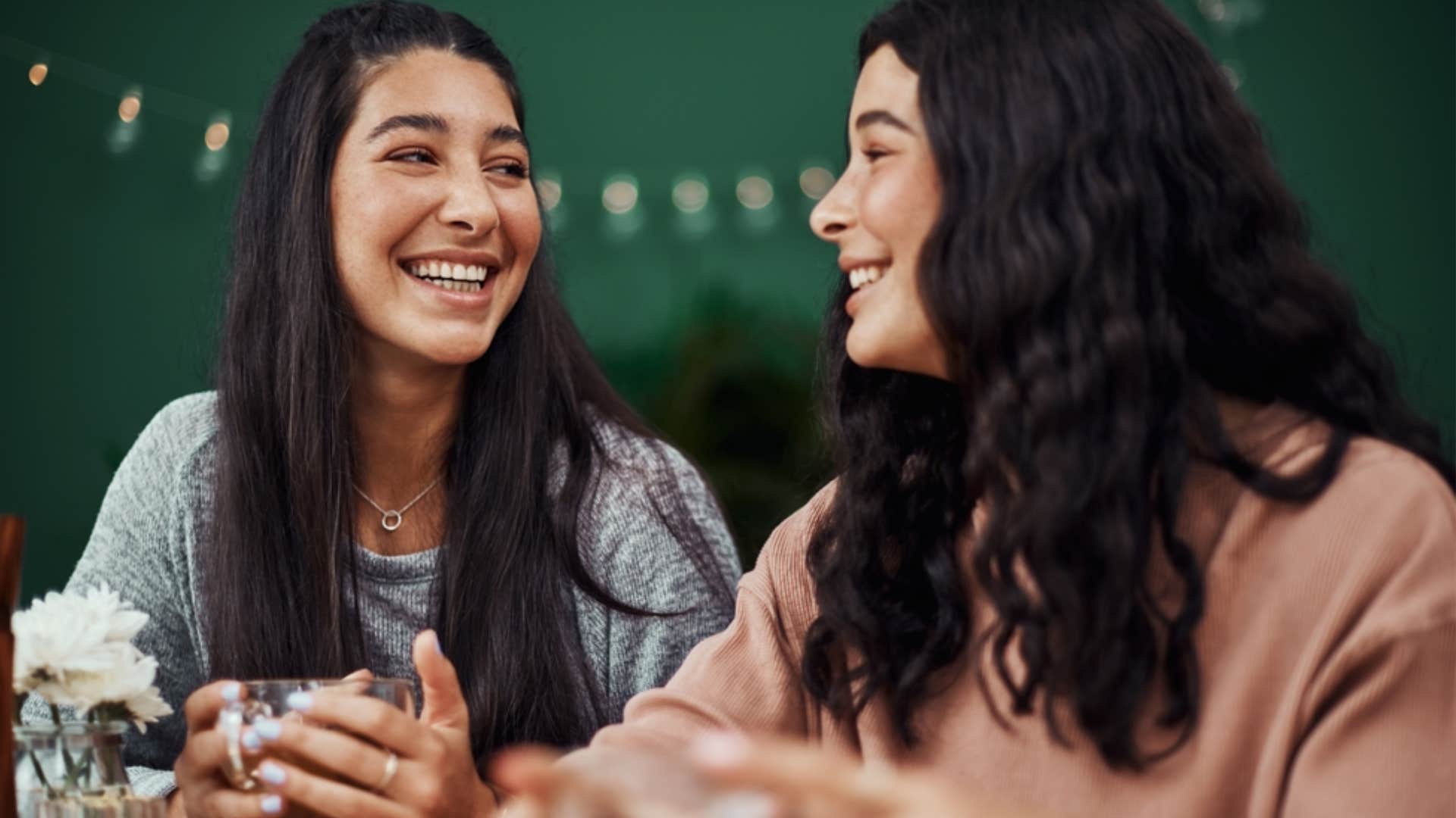 woman encouraging her friend