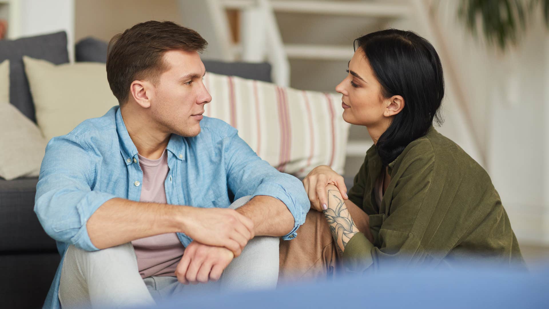 co-dependent man with woman