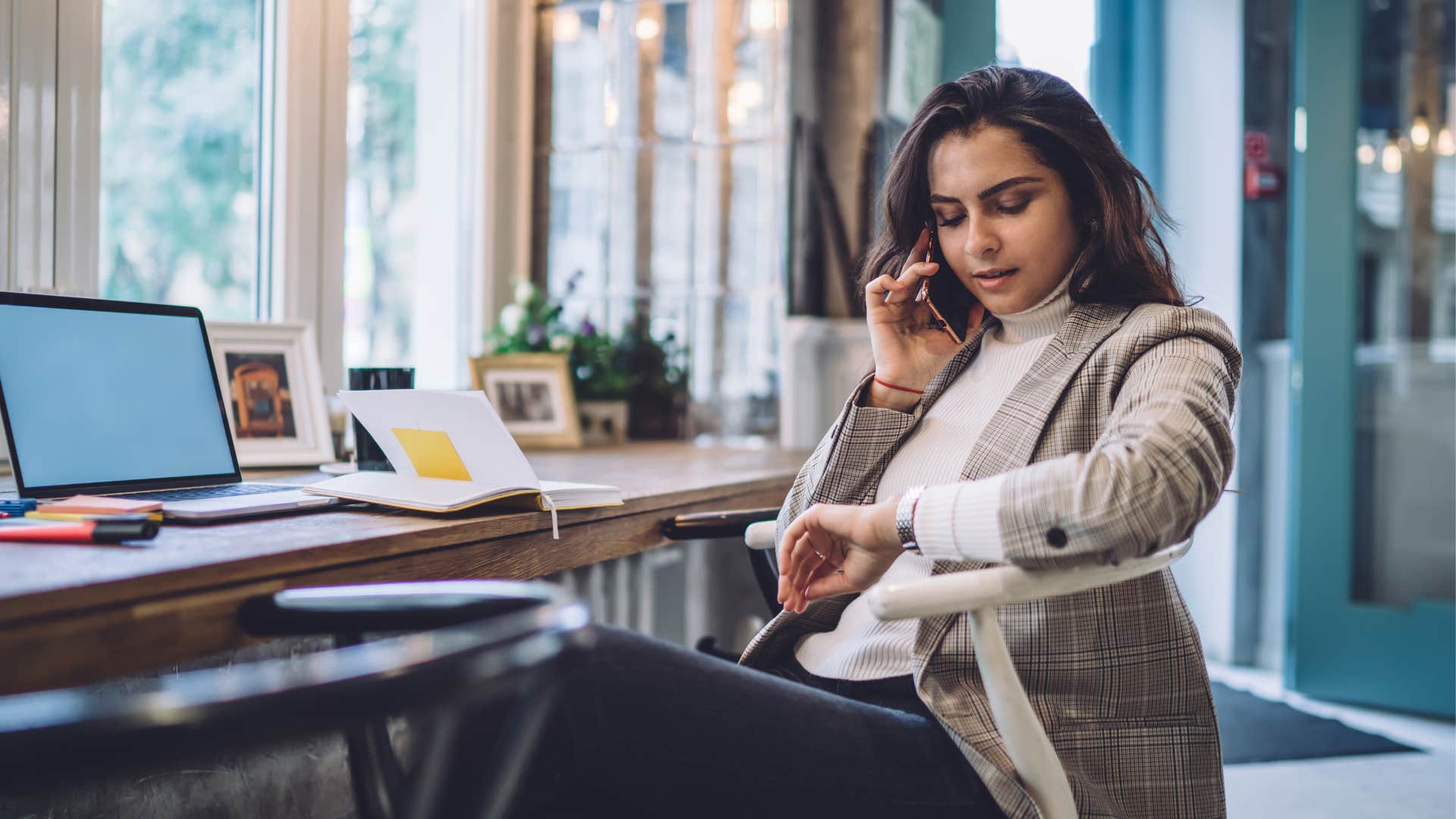 Gen Z woman managing her work life balance