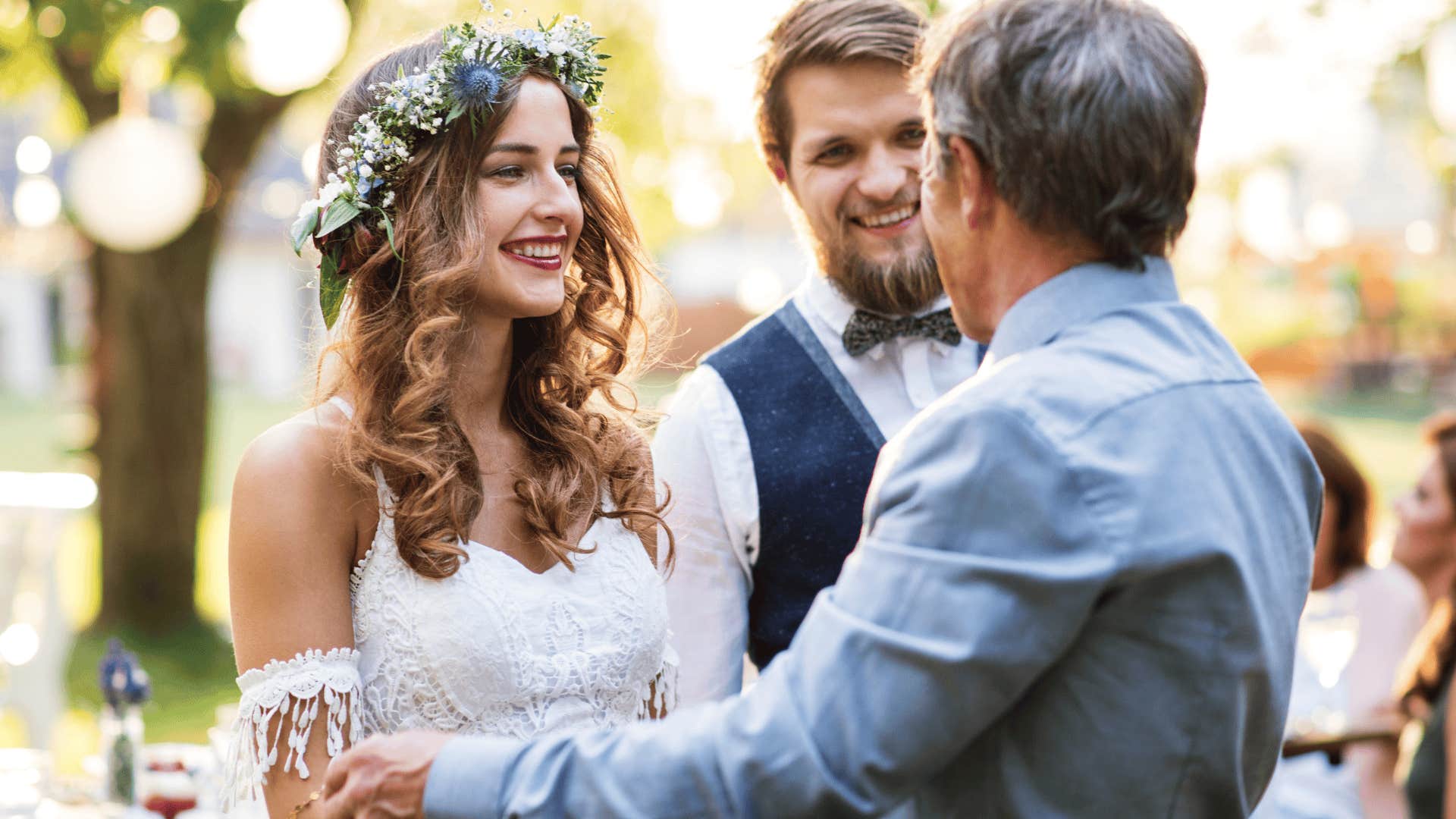 Gen Z couple having an inexpensive wedding