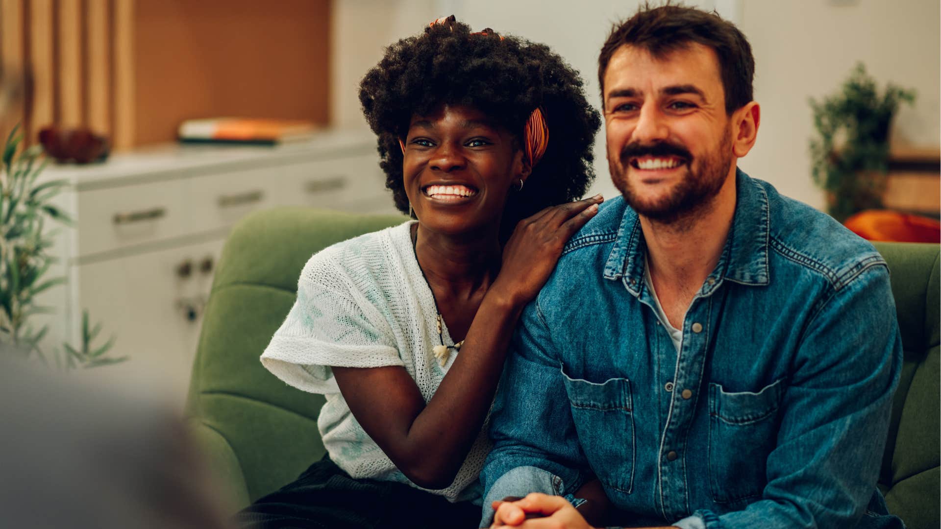 Gen Z couple enjoying digital detachment