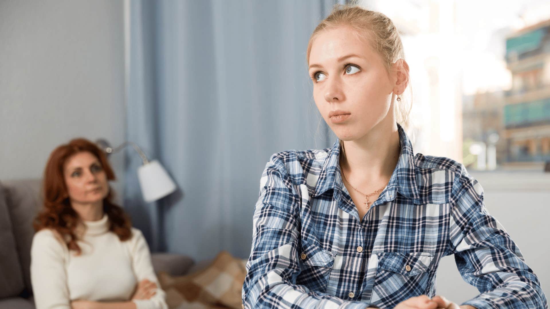 young adult daughter living in mom's home being rude