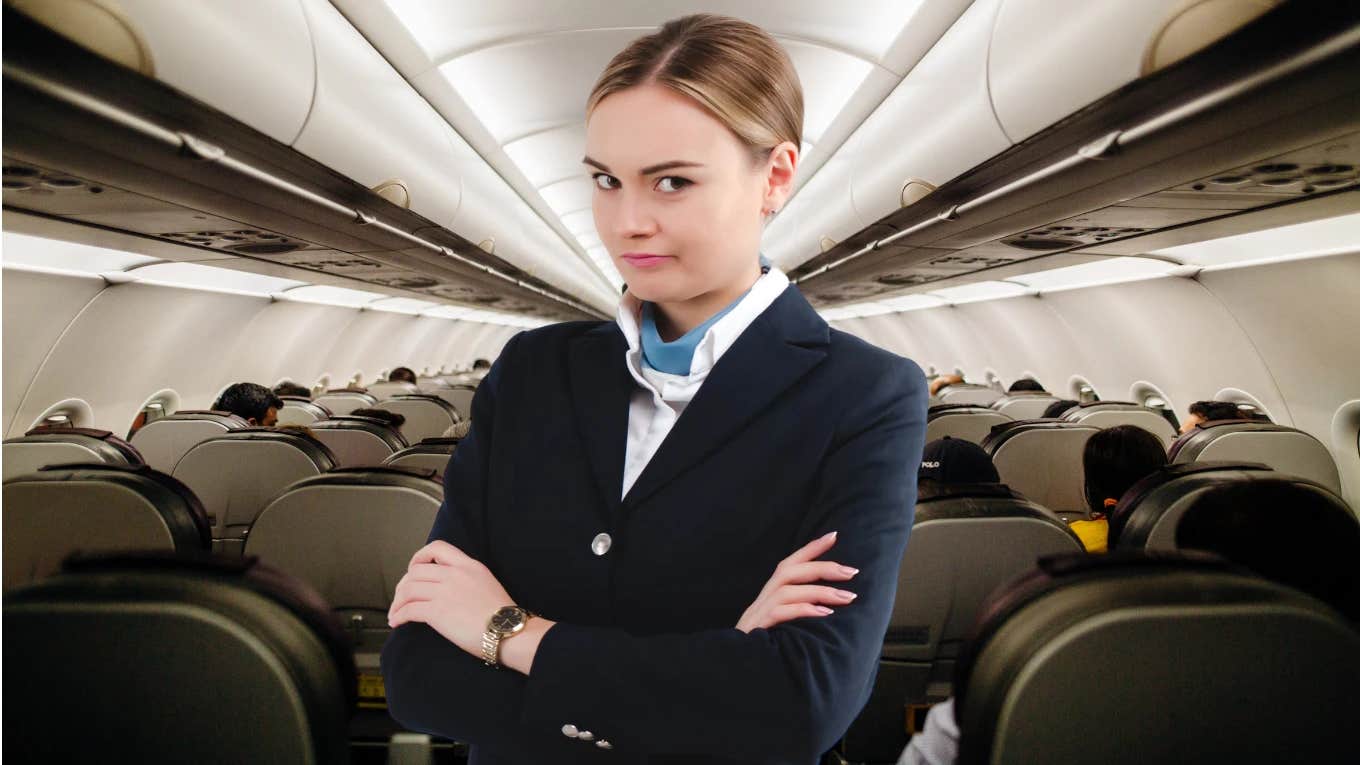 flight attendant annoyed by things passengers do