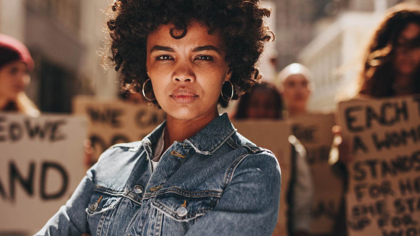 Woman ready for revolution