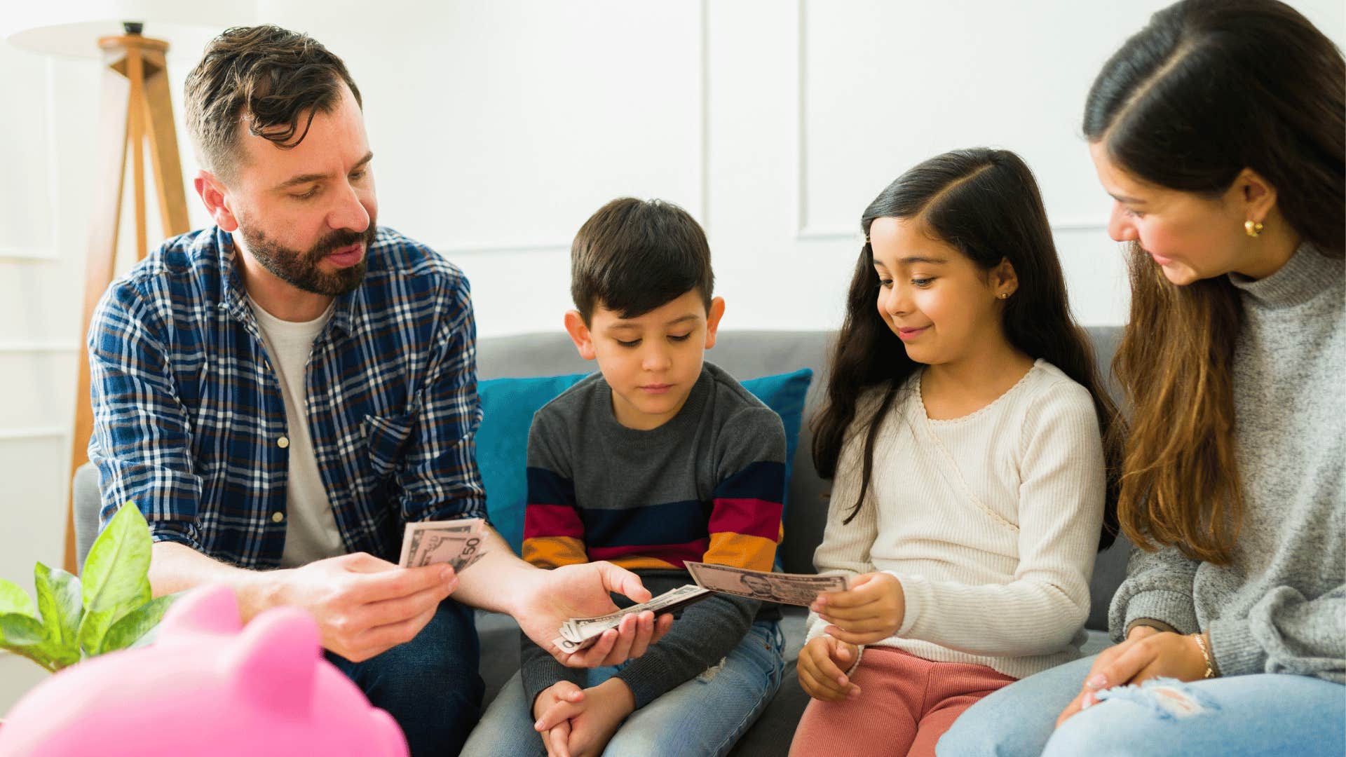 Parents and children talk about money