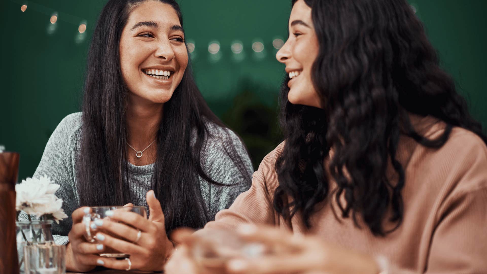 woman who isn't afraid to reach out to her friend