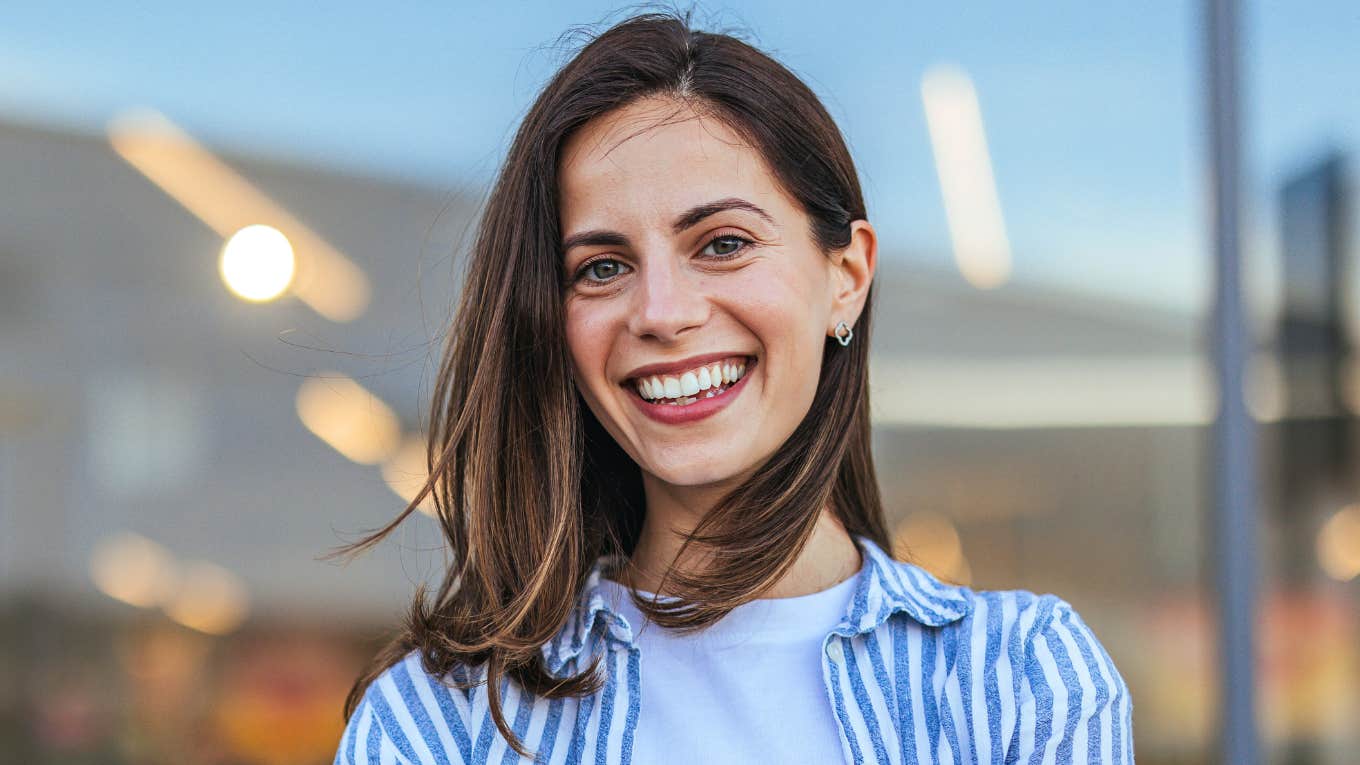 gen z woman with brown hair is quietly reshaping society without boomers noticing