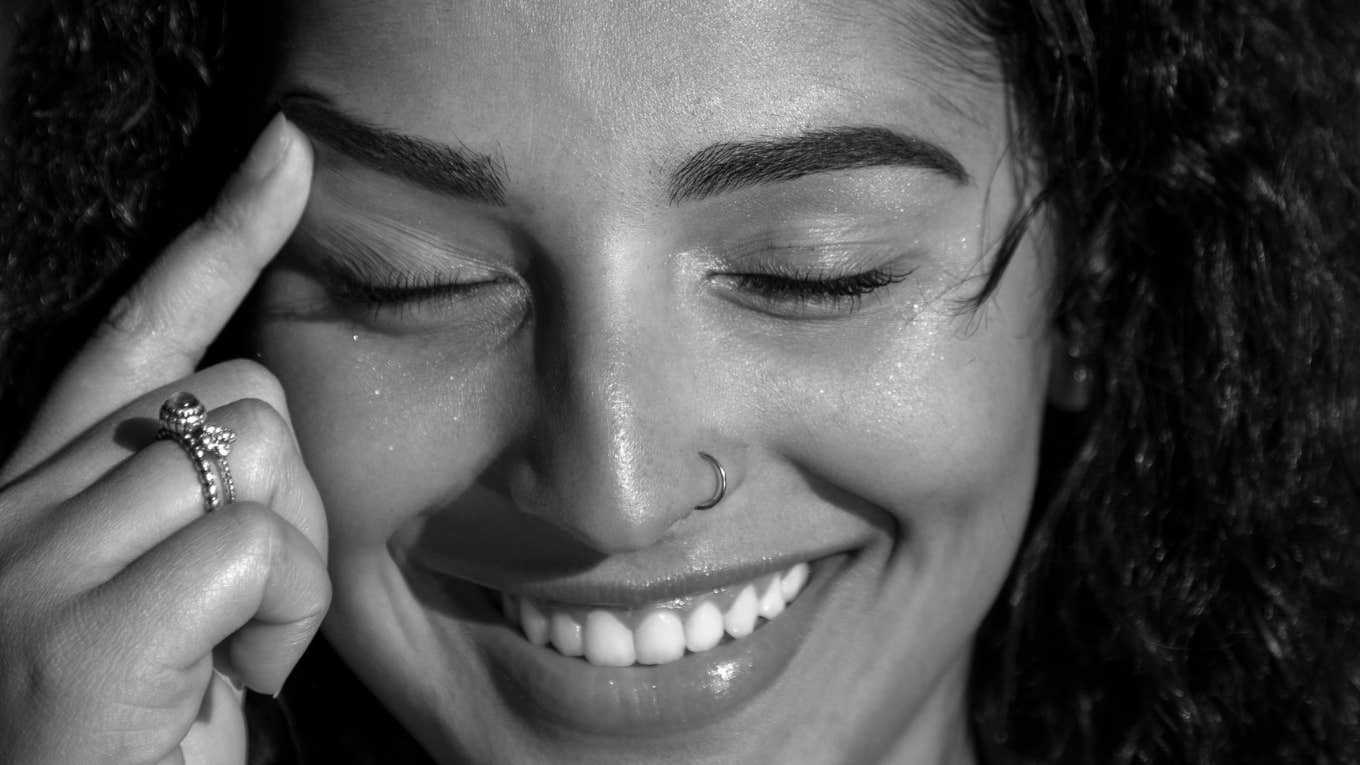 Your Brain Has A Hidden Reason For Who You're Most Attracted To, According To Research Woman realises the reason her brain is attracted to people.