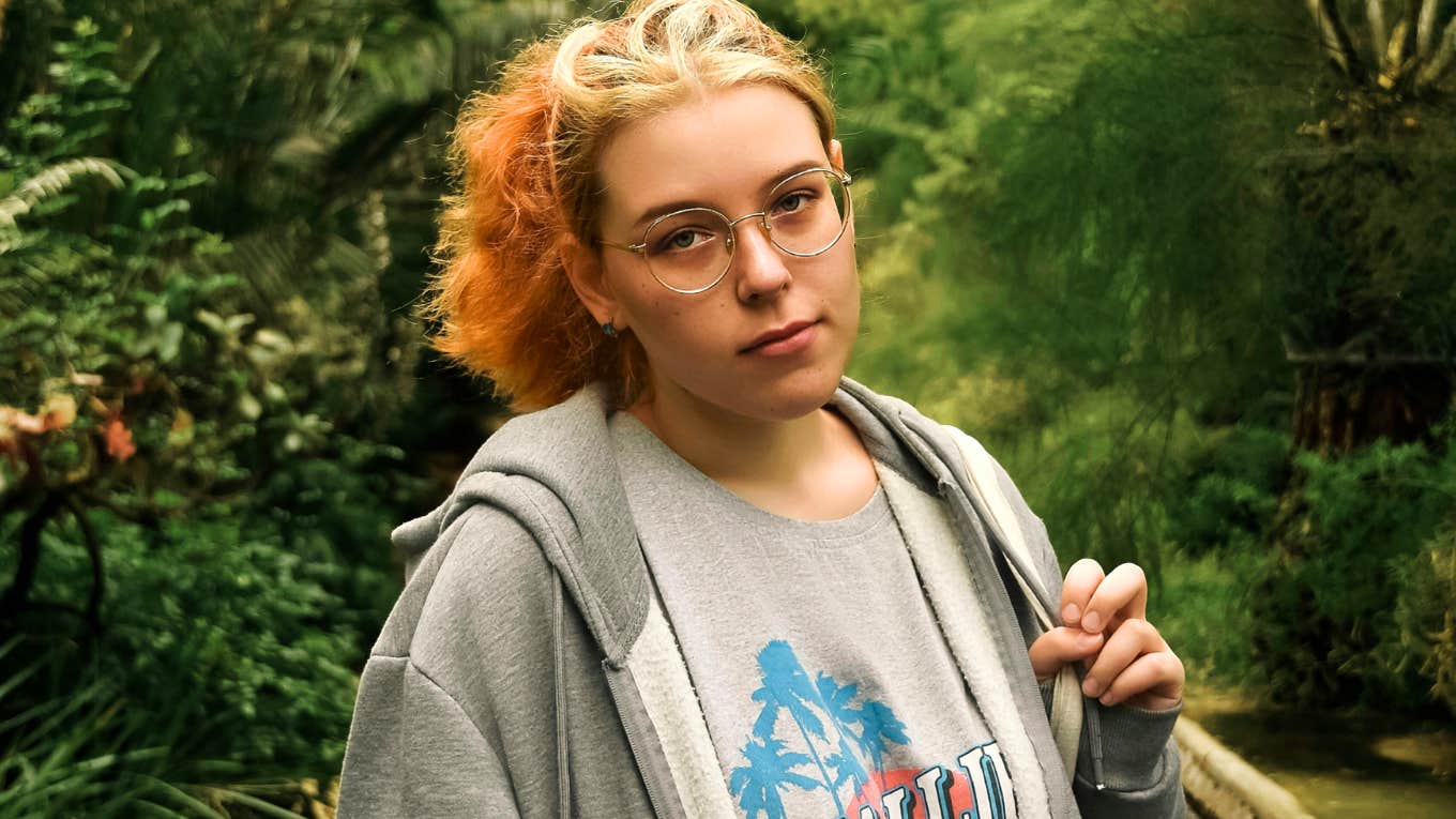 People With These Personality Traits Often Unintentionally Attract Narcissists Woman whose personality unintentionally attracts narcissists into life.