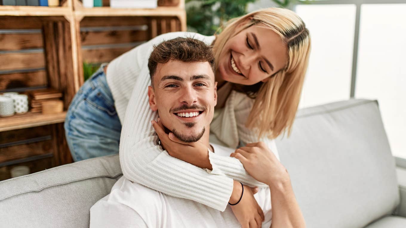 Rare Things A Man Will Only Do When He Feels Emotionally Safe With You man feeling emotionally safe with girlfriend embracing him