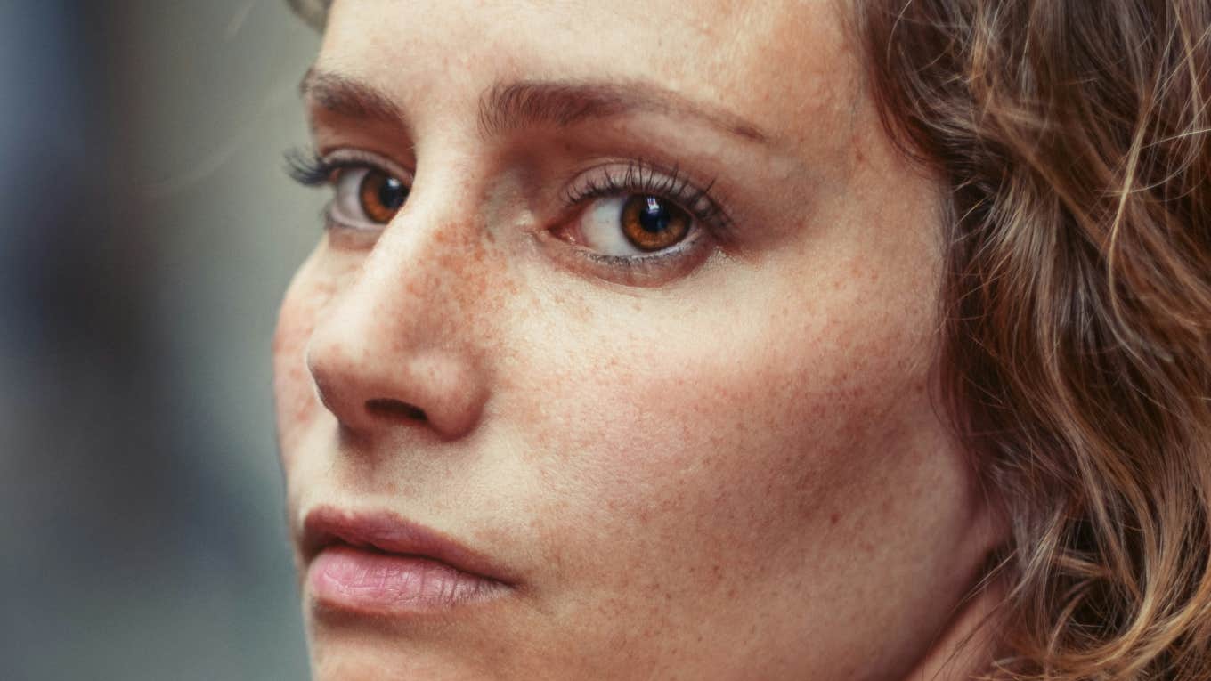 These Subtle Signs Are Often the First Warning of Diabetes, According To Doctors Woman notices the subtle warning signs of diabetes.