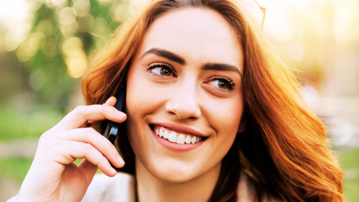 TK Telltale Signs You're On The Path To Real Love, According To Research Signs woman is on the path to real love.