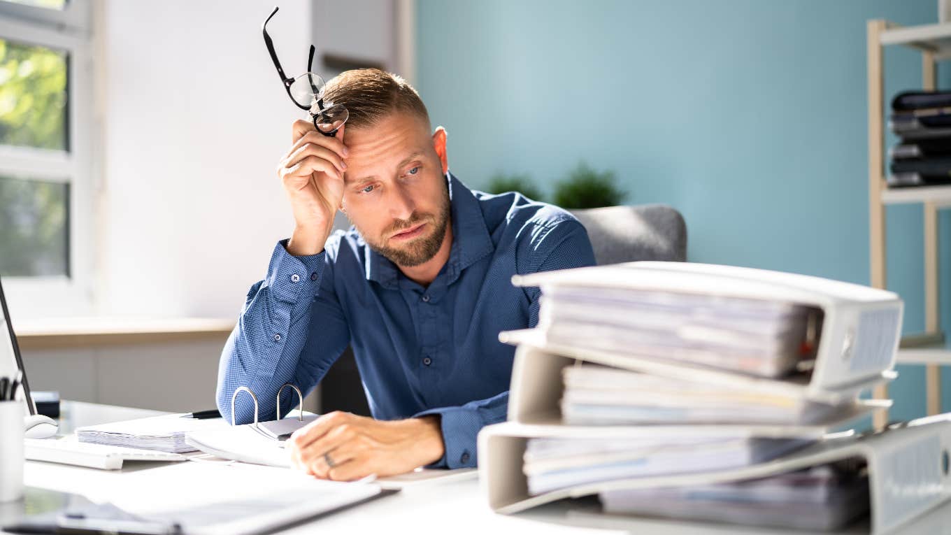 CEO Says Needing Work-Life Balance Means You’re Not In The Right Job man who needs work-life balance is in not in the right job