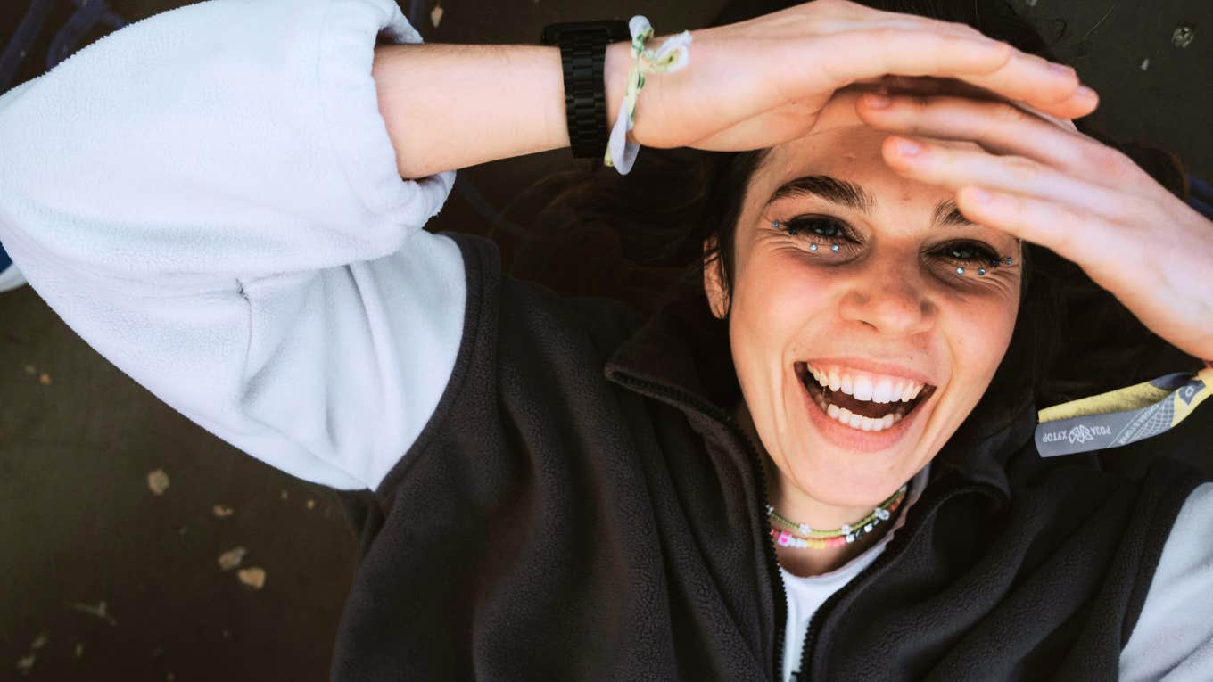 TK Powerful Habits That Make You Radiate Confidence, According To Research Woman radiating confidence.