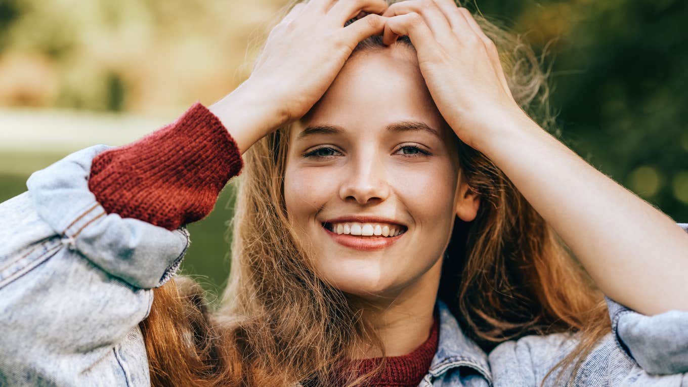 Small Things Happy Women Do To Make Their Lives A Little More Magical happy woman smiling feeling magical