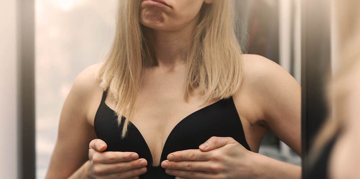 Woman with 'big boobs' says 'I'm sick of people saying I'm showing