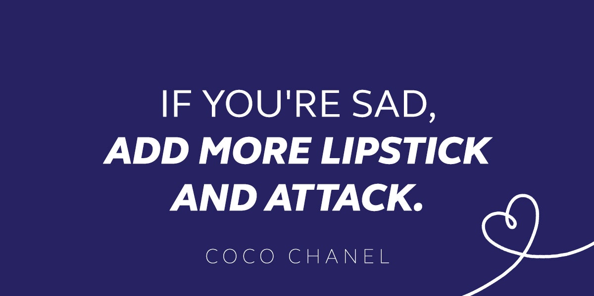 Coco Chanel Quote A woman has the age she deserves