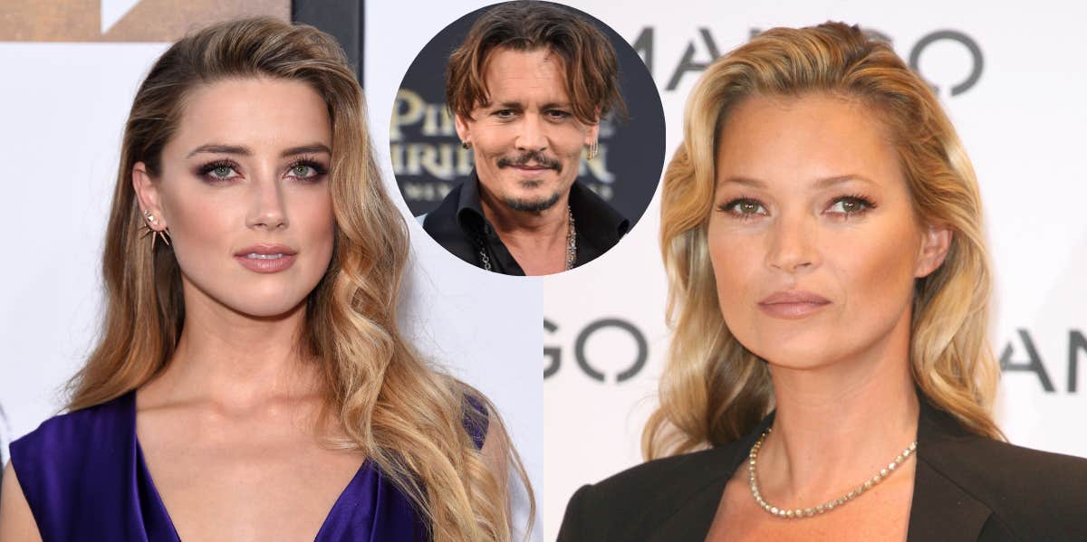 Johnny Depp Kate Moss Down A Stairs? Details Of Amber Heard's Claim | YourTango