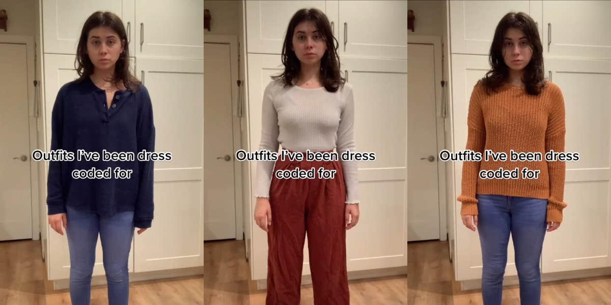 Teens bare bellies to protest school's 'sexist' dress code