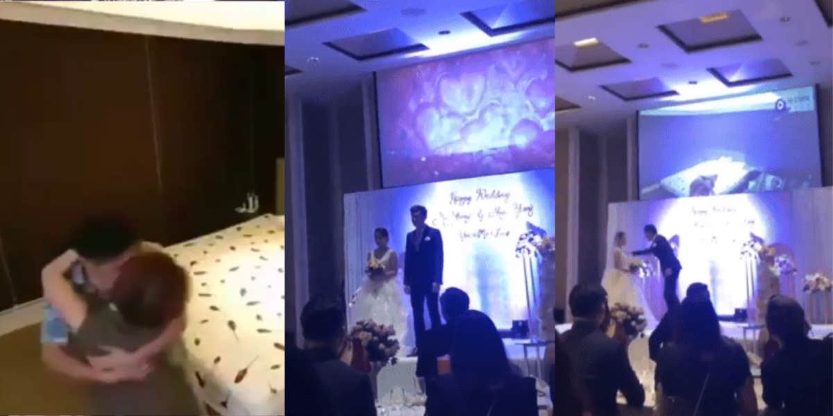 When You Got No Clue Your Girl Cheating On You - Groom Exposes Cheating Wife At Wedding By Playing Video Of Her Affair With  Brother-In-Law | YourTango