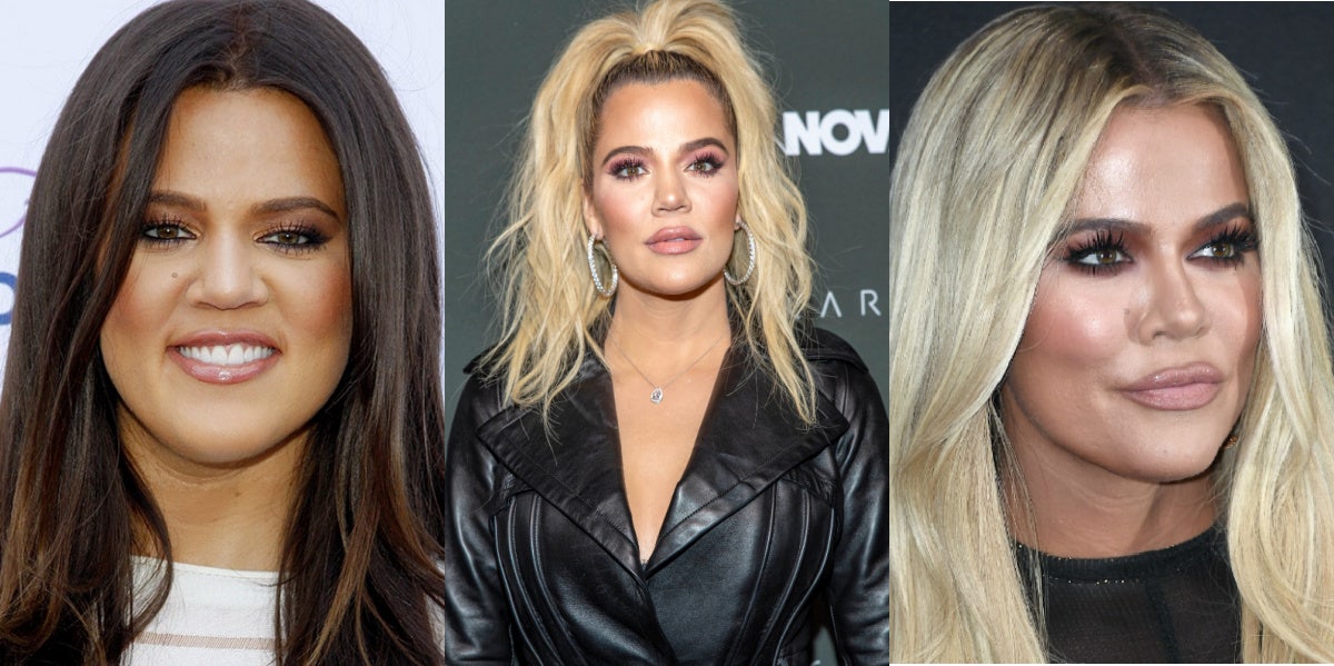 Khloé Kardashian responds to a comment about her old face
