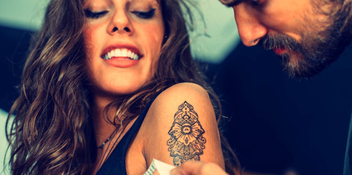 lotus mandala | 2 Week Temporary Tattoo | inkster – Inkster