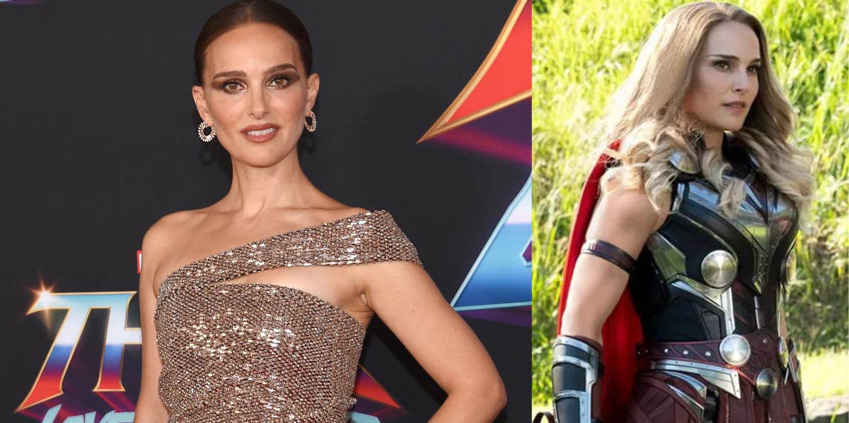 Natalie Portman's muscles in Thor: Love and Thunder are real, only CGI  needed was to make her taller (apparently she's too good to stand on apple  boxes) : r/weeklyplanetpodcast
