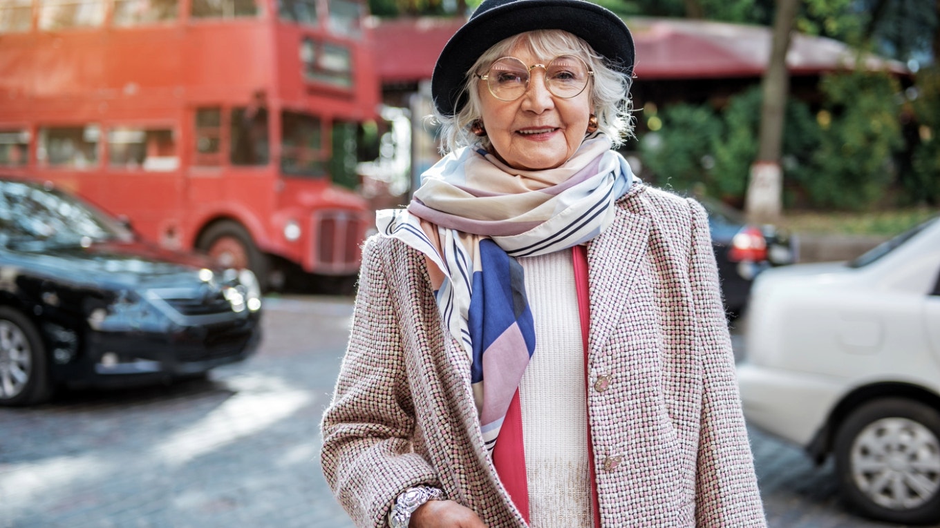 70-Year-Old Woman Decides It Time To Start Dressing Entirely In Purple