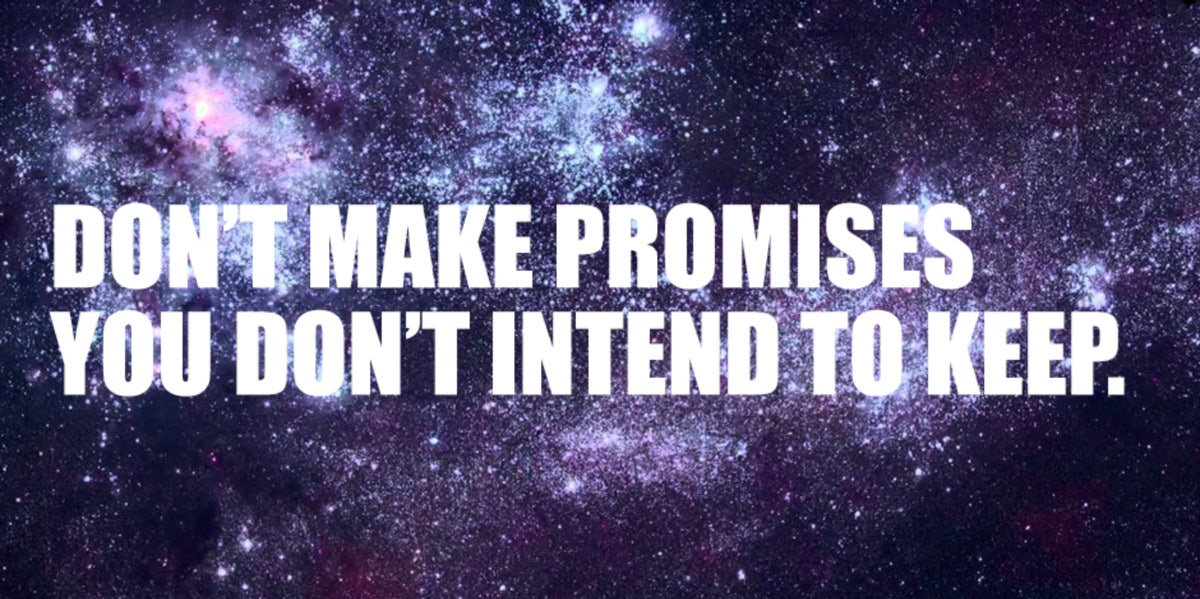 sayings about broken promises
