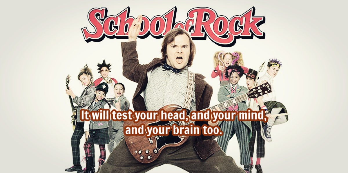 Photos! Jack Black Goes Back to School of Rock