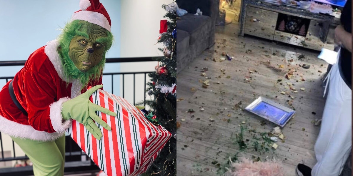 Grinch' ruins Sebastapol Christmas display