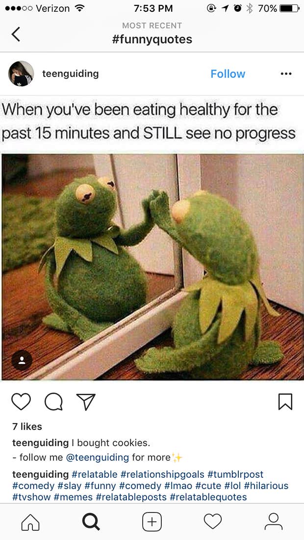 kermit the frog instagram quotes