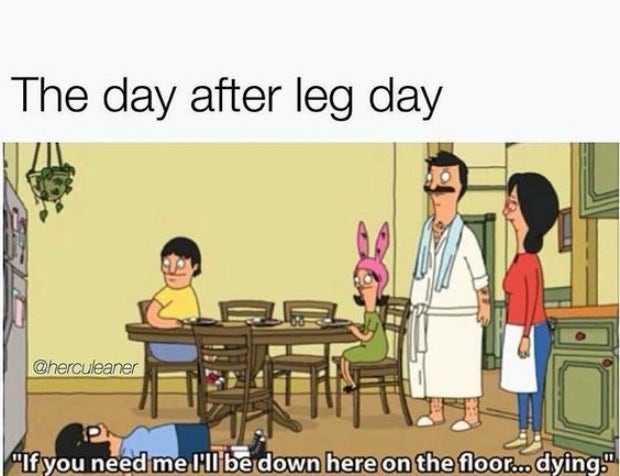 leg day meme