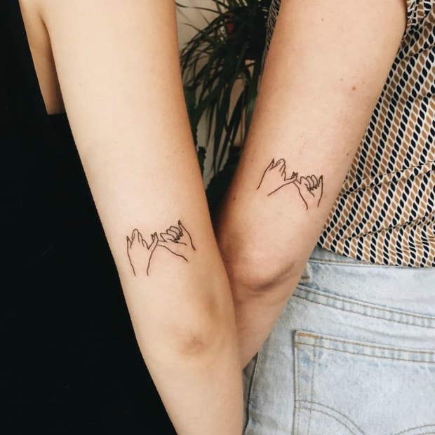 26 Simple Tattoos For Couples That Don't Involve Anyone's Name