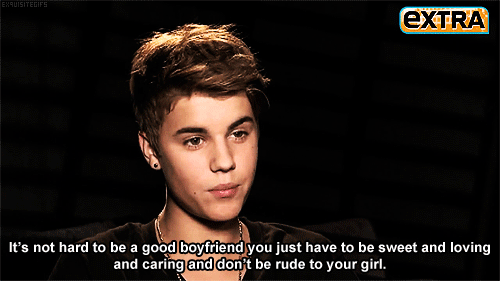 justin bieber quotes about love