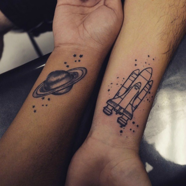 11+ Matching Tattoo Designs For When You Don't Want To Get Inked Alone